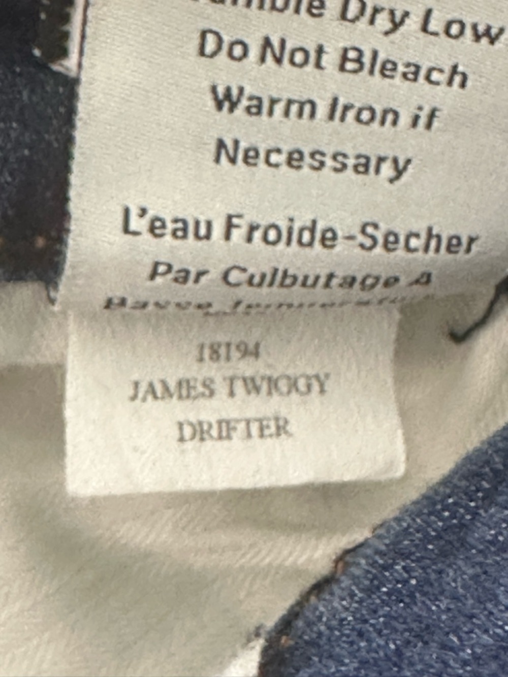 James Jeans Twiggy Drifter Cropped Frayed-Hem Skinny Jeans Sz29 NWT - Picture 8 of 10